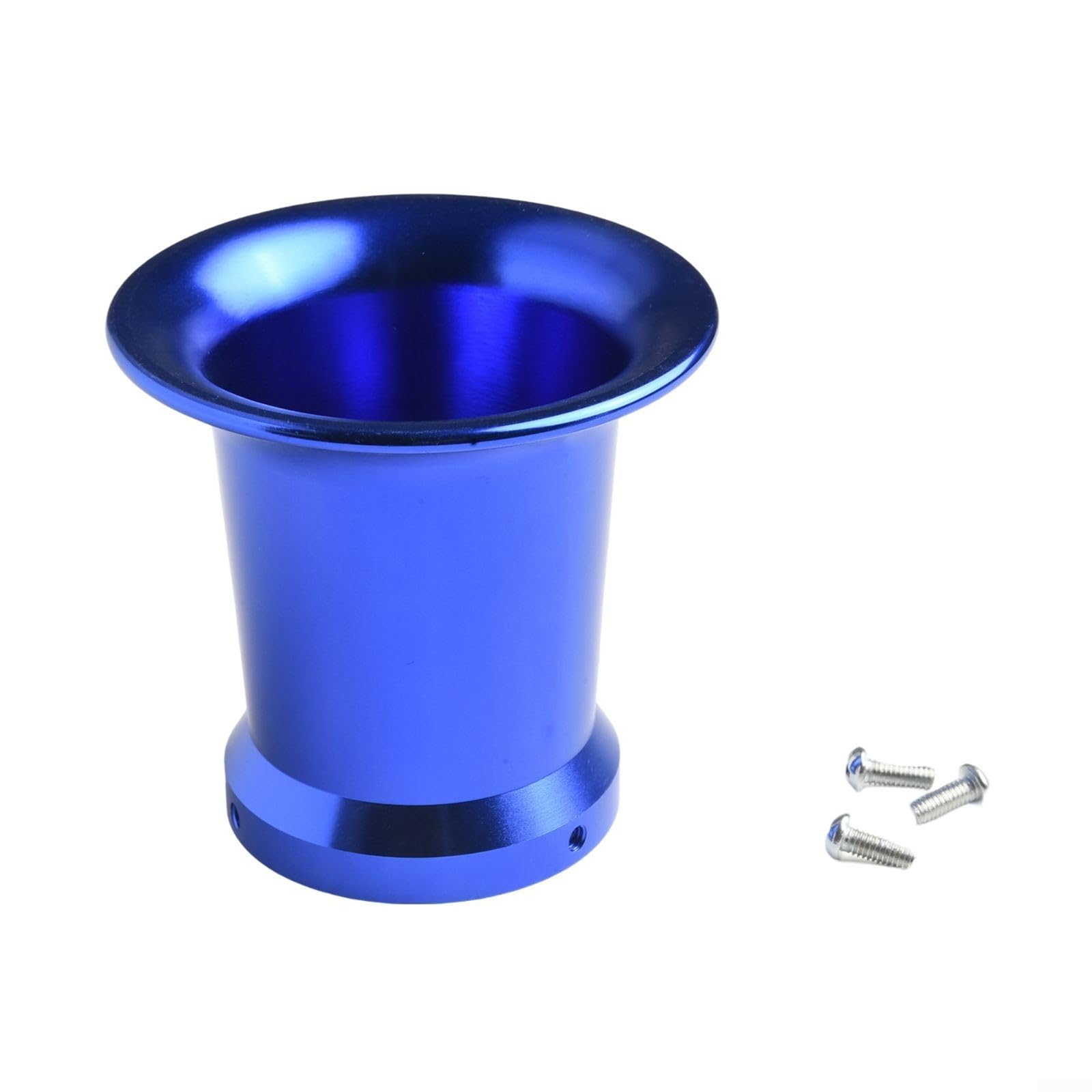 50 mm Vergaser-Luftfilter-Windbecher für Motorräder, geeignet für PWK und für PE-VM-Modelle in Aluminium (blau) von CNANRNANC