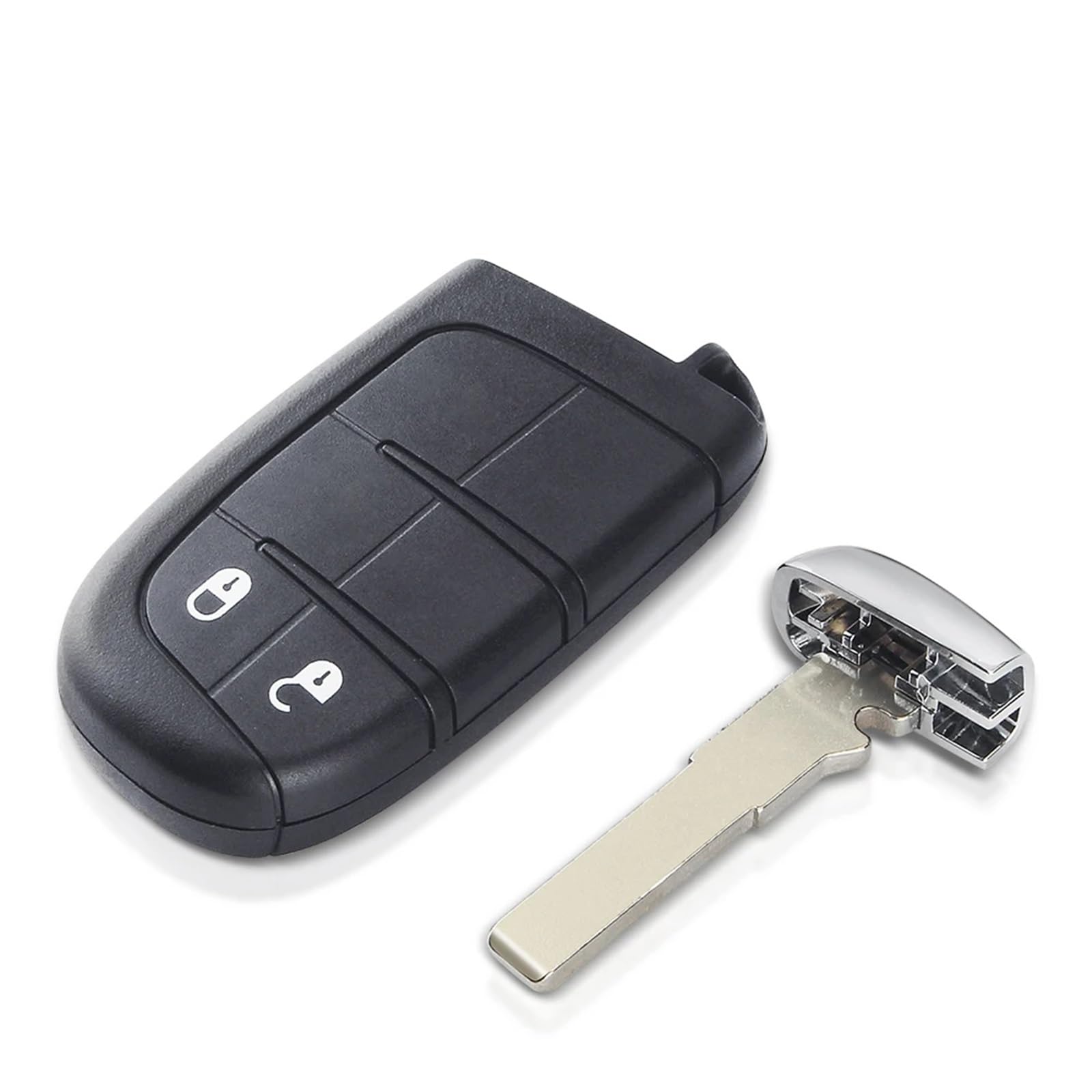 CNHDCFROO Autoschlüsselgehäuse 2/3/4/5 Tasten Smart Remote Key Shell Kompatibel Mit J&e&ep Für R&ene&Gade Für Compass(13) von CNHDCFROO