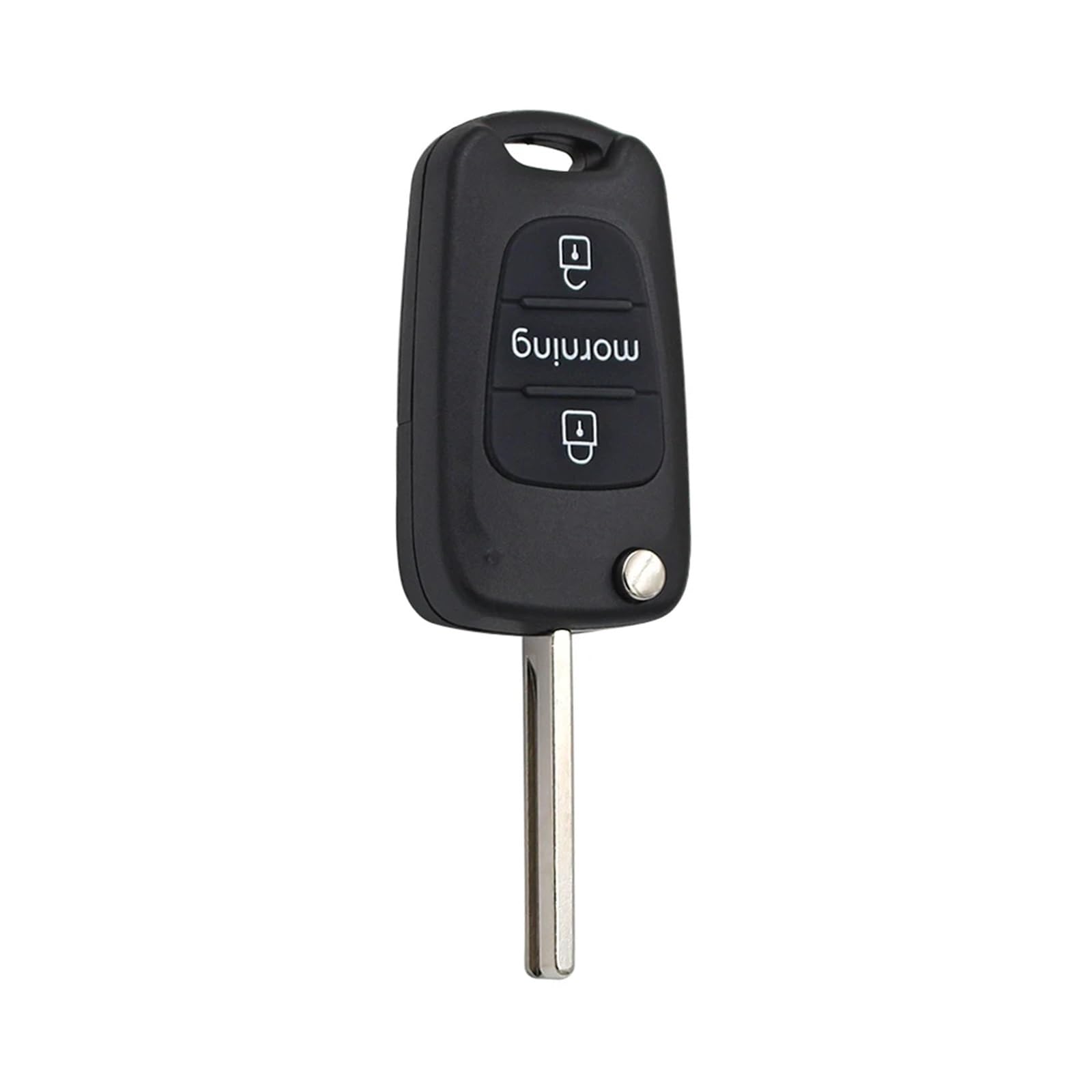 CNHDCFROO Autoschlüsselgehäuse 3 Tasten Ersatz Flip Folding Remote Auto Schlüssel Shell Fall Houing Abdeckung Fob Kompatibel Mit Kia Für Morgen von CNHDCFROO