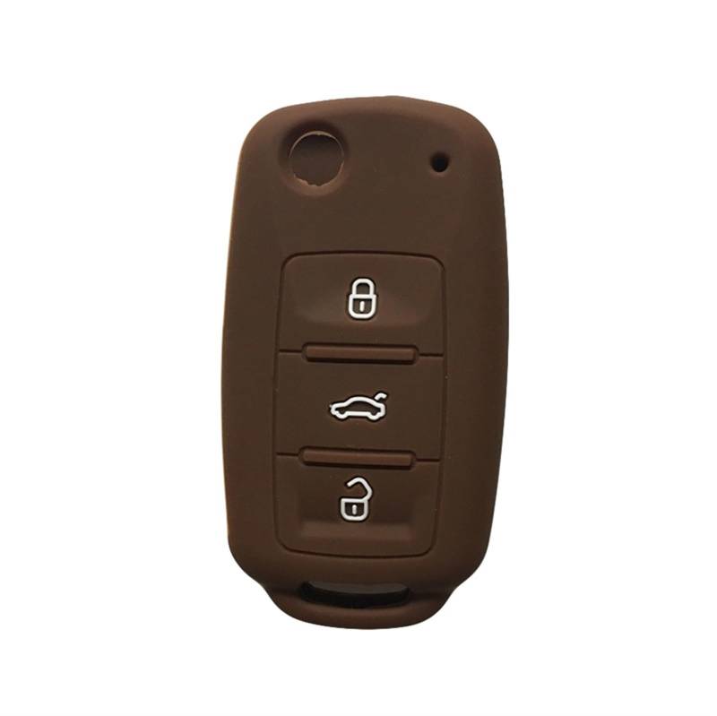 CNHDCFROO Autoschlüsselgehäuse Auto Silikon Schlüsseletui Abdeckung Schlüsselanhänger Hülle Flip Key Cap Für O&CTA&via Für P&Ass&at 3b B5 Für G&o&lf(6) von CNHDCFROO