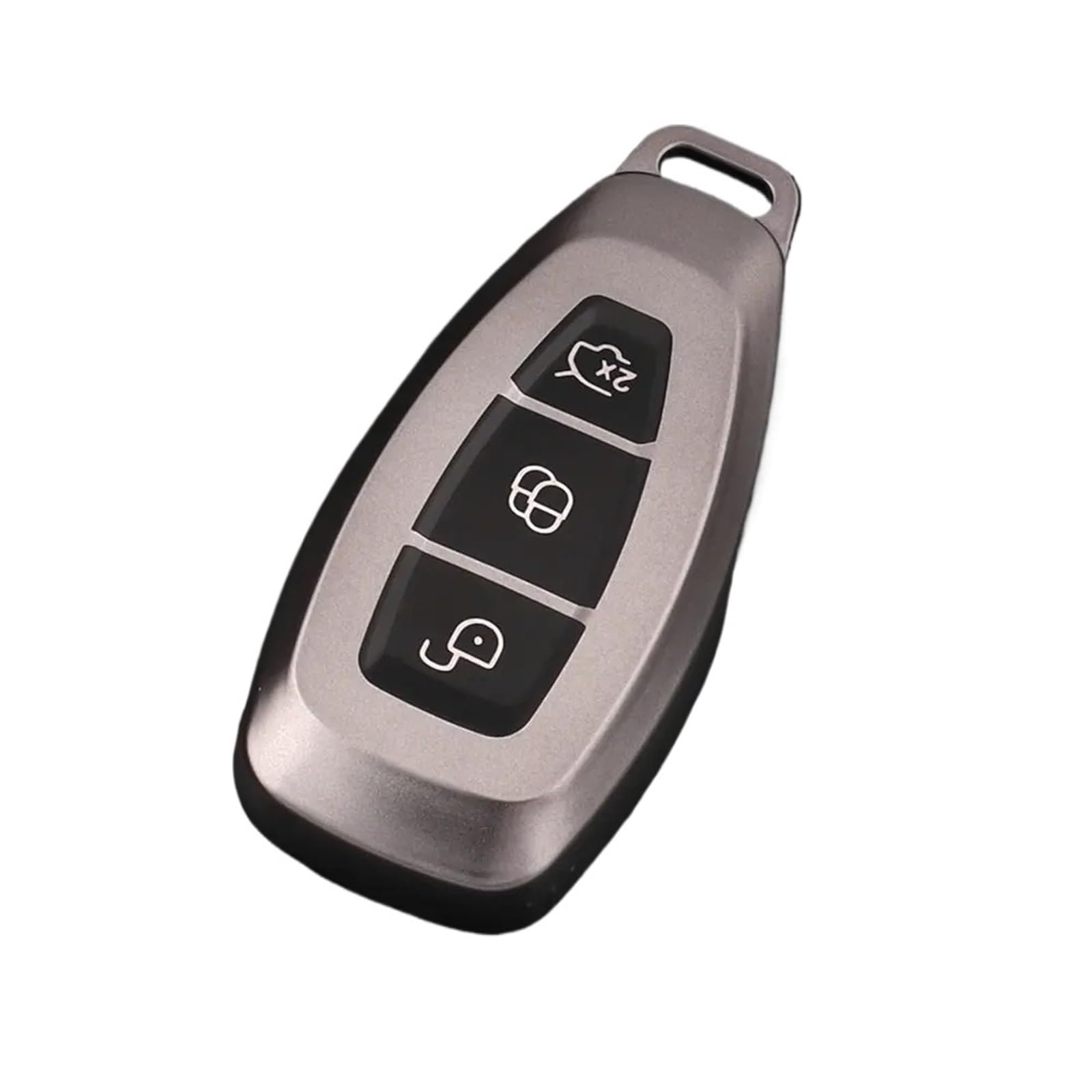 CNHDCFROO Autoschlüsselgehäuse Auto-Smart-Key-Hülle, Schutzhülle Für Schlüsselanhänger, Kompatibel Mit F&or&d, Für Focus 3, 4 ST, Für Mondeo MK3 MK4, Für Fiesta(2) von CNHDCFROO