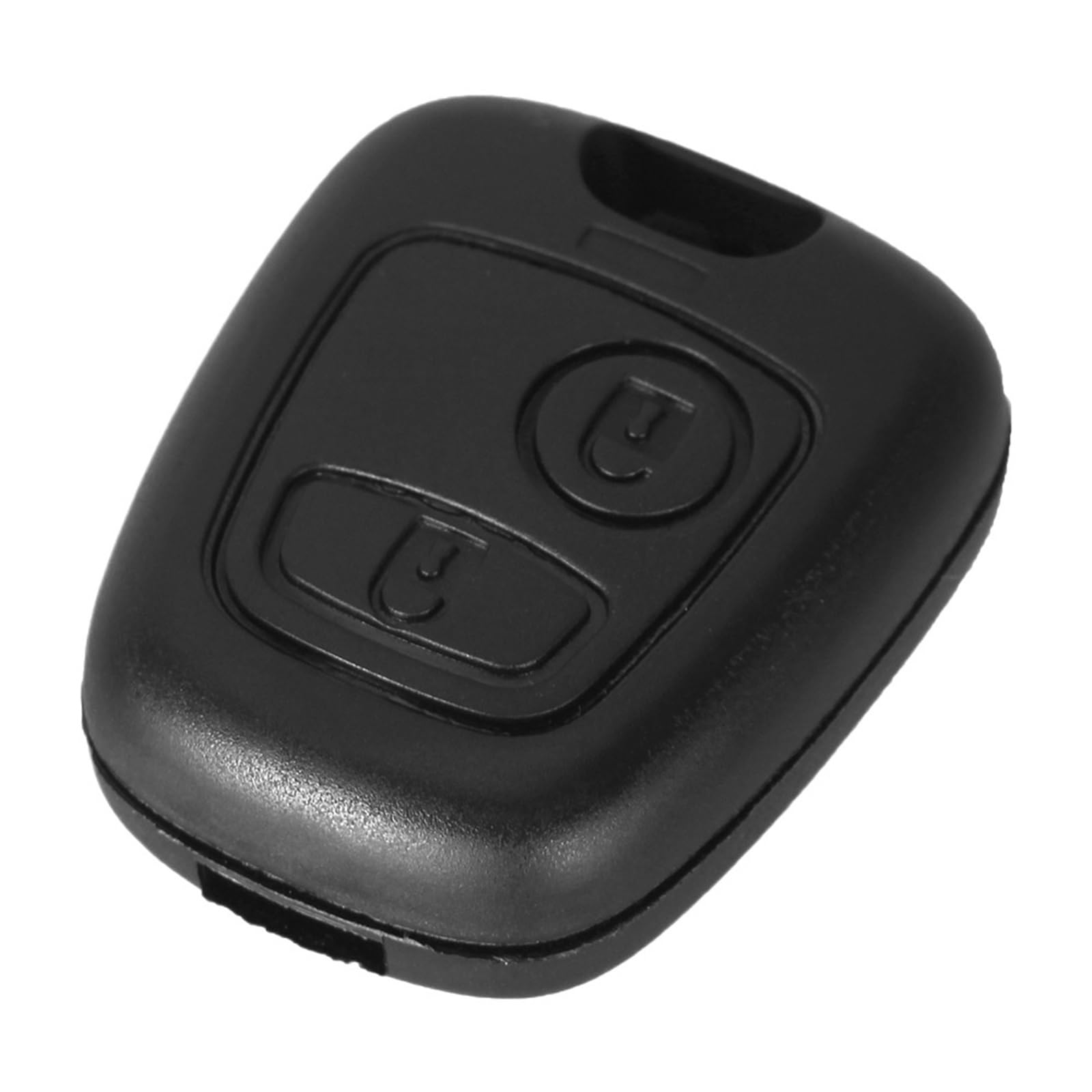 CNHDCFROO Autoschlüsselgehäuse Fernbedienung Auto Schlüssel Shell Fob Fall Ersatz Shell Cover Kompatibel Mit Peugeot Für 107 207 307 407 206 306 406 von CNHDCFROO