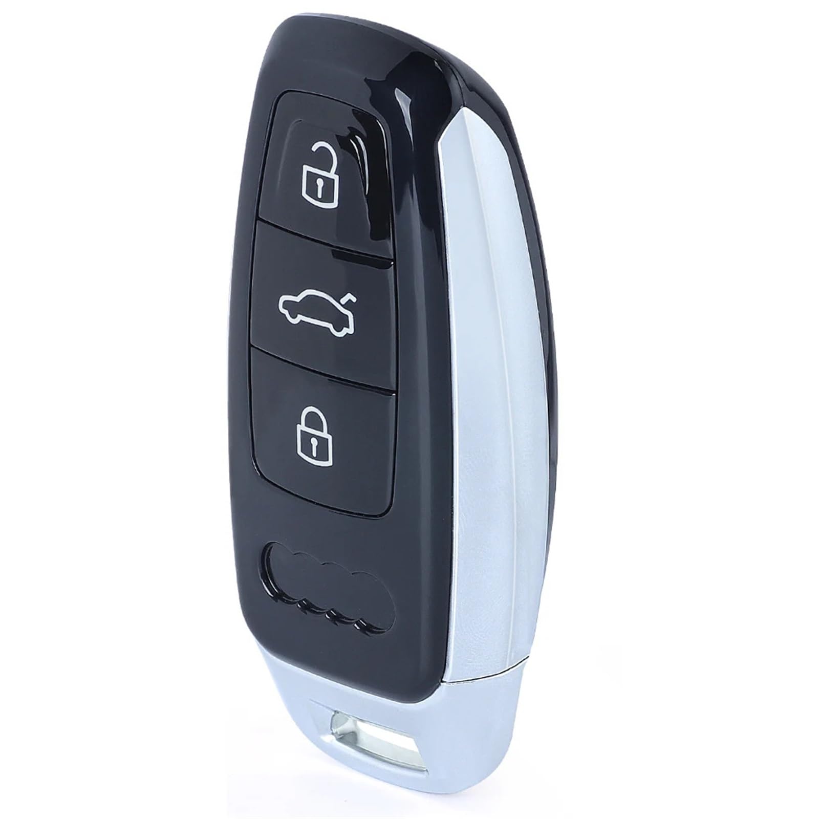 CNHDCFROO Autoschlüsselgehäuse Smart Remote Key Shell Case Fob 3 Tasten Ersatz Kompatibel Mit A&u&di Für A3 Q2 Q3 S3 2018 2019 von CNHDCFROO