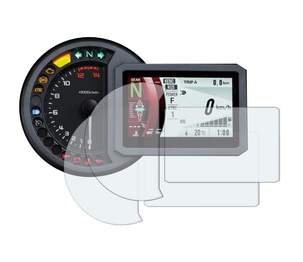 CNHDCFROO Instrumentenmembran Motorrad Cluster Kratzschutzfolie Displayschutzfolie Für Kawasaki V-er-sys 1000 SE 2018 2019 von CNHDCFROO