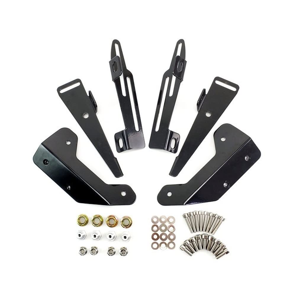 Motorrad Rückspiegel Rückblick Halterung Set Einstellbare Windschutzscheibenhalterung Für Ya&ma&ha Nmax125 Nmax150 Nmax155 Motorrad-Rückspiegel(Bracket) von CNHDCFROO