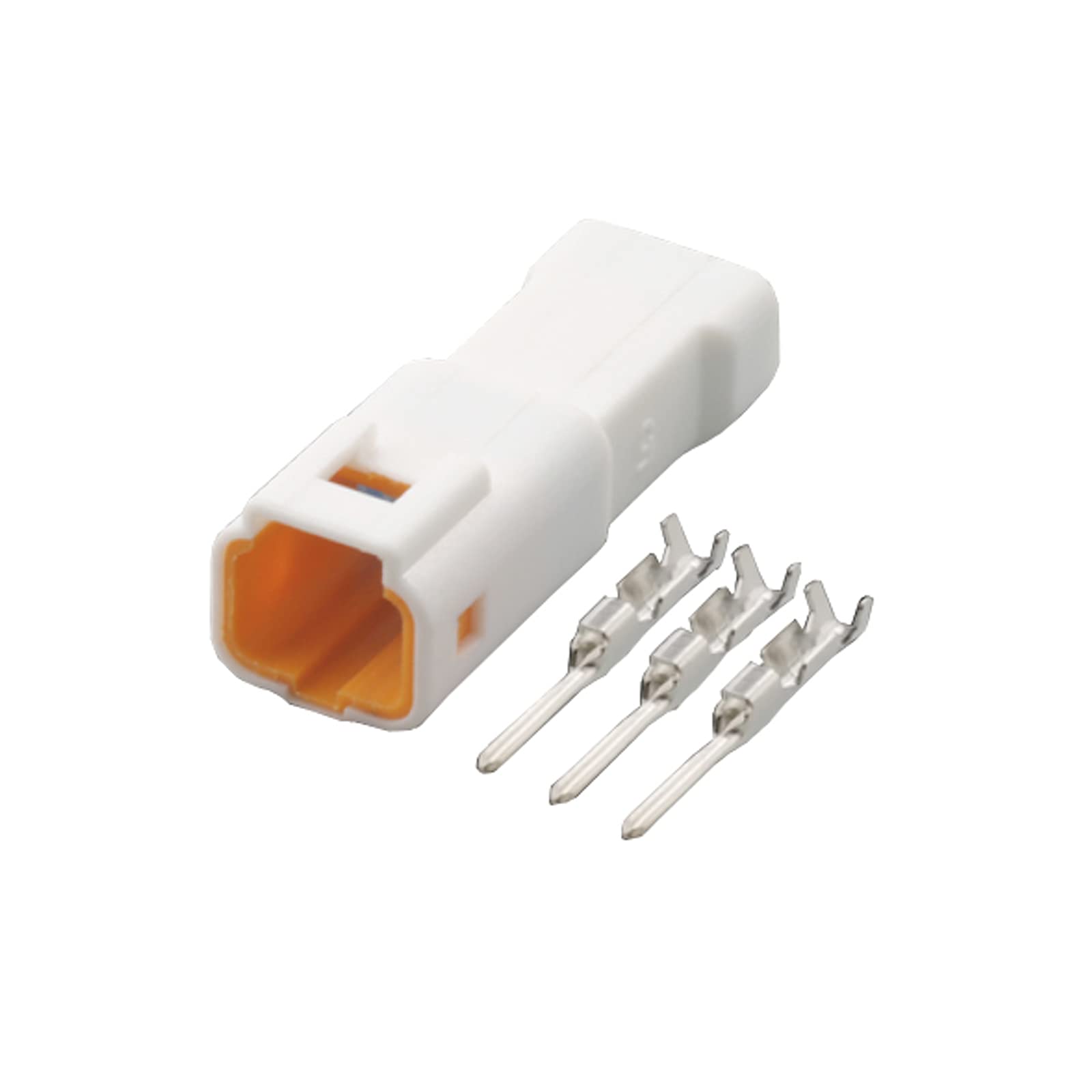 10 Sets JST Series Mini wasserdichtes Gehäuse 3-poliger Stecker Automobilstecker 03T-JWPF-VSLE-S von CNKF