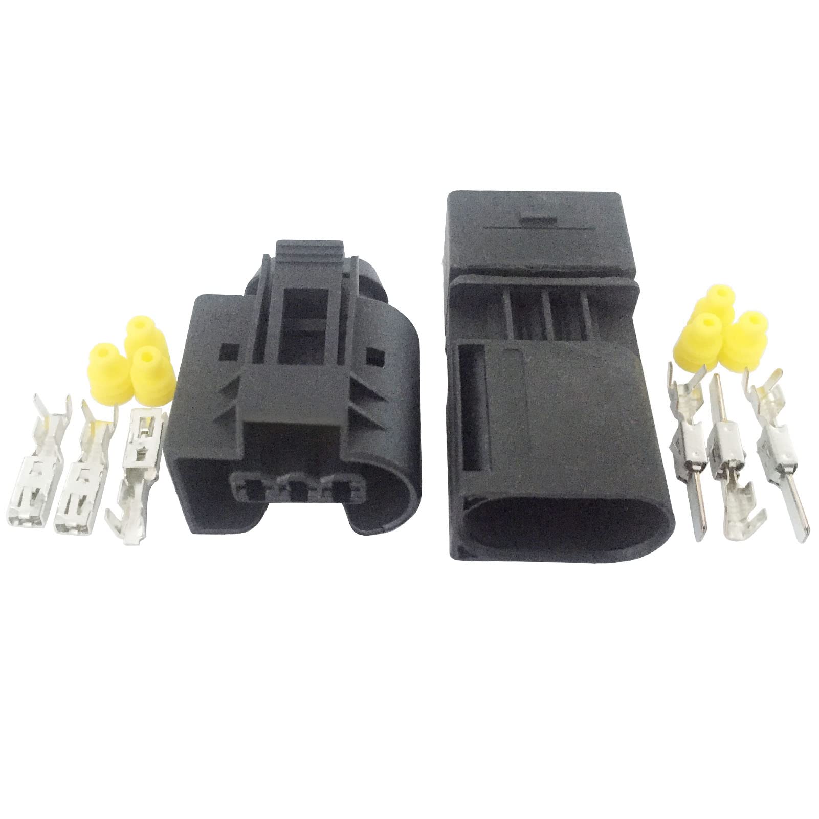 cnkf 5 Sets Kostal Diesel Pumpe Auto Wasserdicht 3 Pin Männlich und Weiblich Stecker für BMW und Mercedes-Benz 22140492050 von CNKF