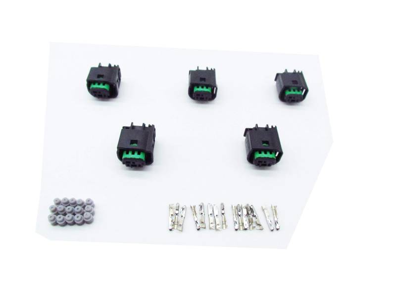 cnkf 5 Sets Tyco AMP 3-polig weiblich Automarke Elektrische Stecker für BMW Mini Mercedes von CNKF