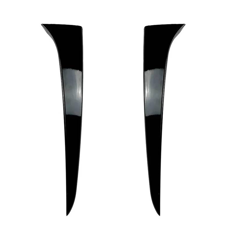 CNMNDE Auto-Heckscheiben-Seitenspoiler, passend for Skoda, KAMIQ 2019 2020, Wing Canard Splitter Spoiler Wings Body Kit, glänzend schwarz Aerodynamischer Heckscheibenspoiler von CNMNDE