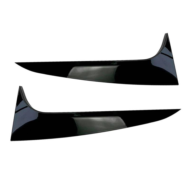 CNMNDE Auto-Heckscheibenspoiler-Seitenflügelabdeckung, passend for X4, G02 2019–2020, glänzendes schwarzes ABS Aerodynamischer Heckscheibenspoiler von CNMNDE