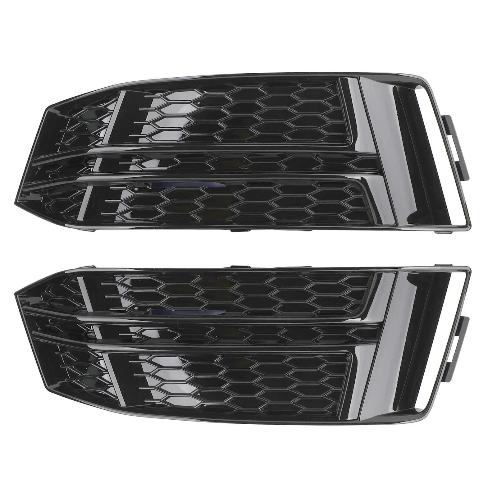 Auto-Frontgrill 1 Paar Nebelscheinwerferabdeckung Stoßstangengrill Für A4 B9 S-LINE 2016 2017 2018 Autogrill 8W0807681F 8W0807682F Frontstoßstangengrill(B) von CNMVCJSAR