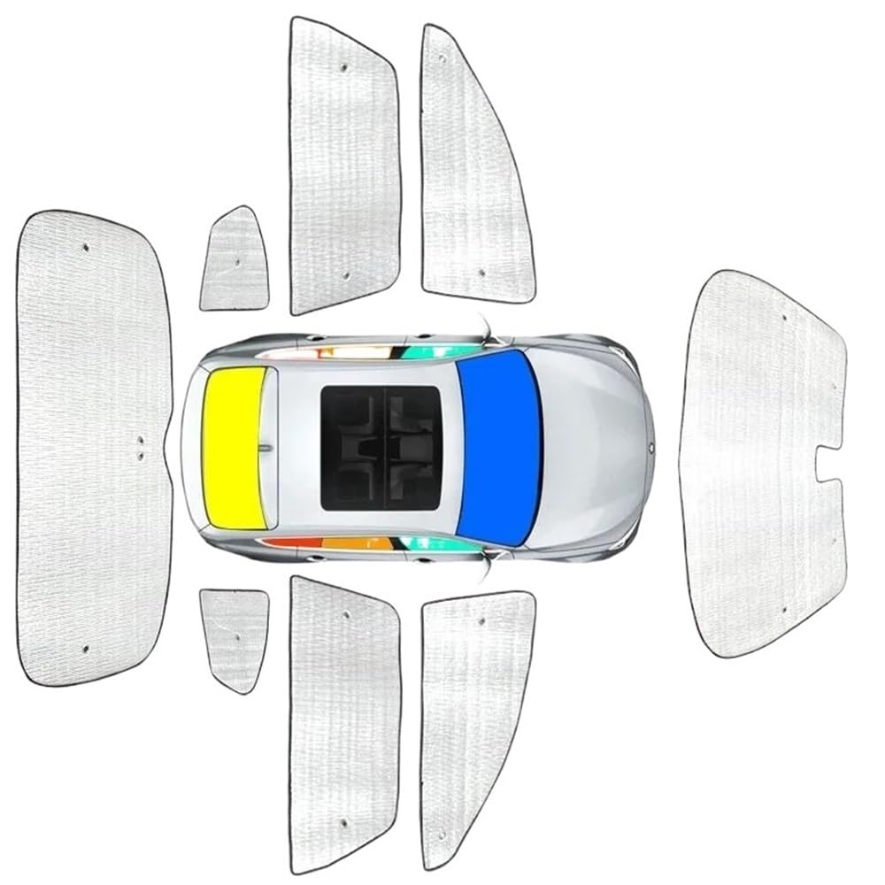 Auto Scheibenabdeckung Auto Sonnenschutz Schutz Abdeckung Für Gac Für Gs3 Für Emzoom 2023 2024 2025 Seite Fenster Vorhang Sonnenschutz Visier Matte Windschutzscheibe Windschutzscheibe Abdeckung(Whole) von CNMVCJSAR