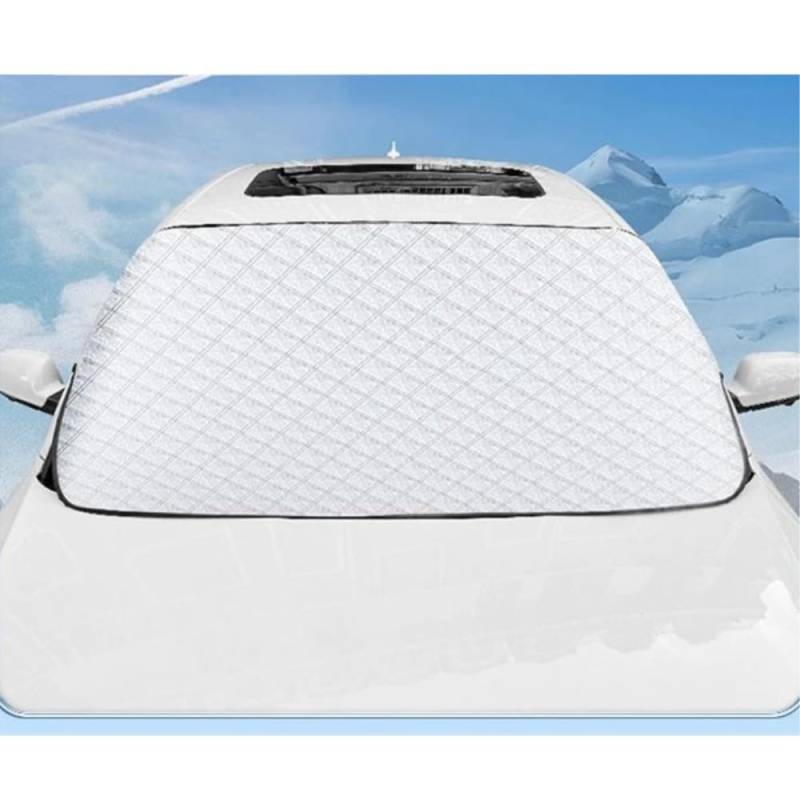 Auto Scheibenabdeckung Auto Windschutzscheibe Schnee Abdeckung Sonnenschirm wasserdichte Winter Anti EIS Frost Schutz Abdeckung Auto Zubehör Für Citroen Windschutzscheibe Abdeckung(C) von CNMVCJSAR