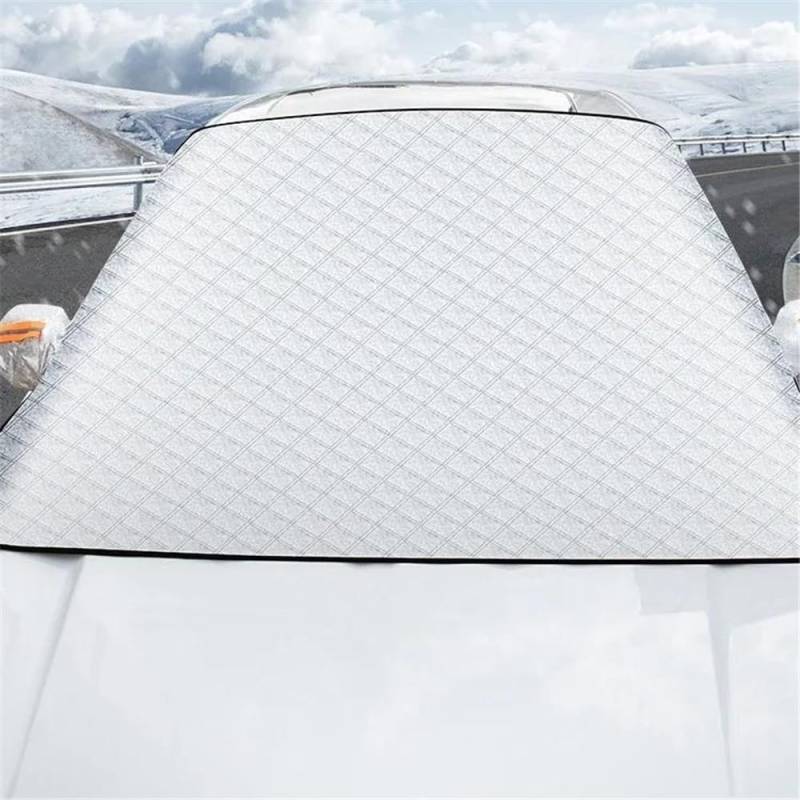 Auto Scheibenabdeckung Auto-Windschutzscheiben-Schneeschutzhülle Für K2 K3 K5 Für Sportege Für Rio 3 Für Optima Soul Ceed Sorento Winter-Sonnenschutz Sonnenschutz-Abdeckung Windschutzscheibe Abdeckung von CNMVCJSAR