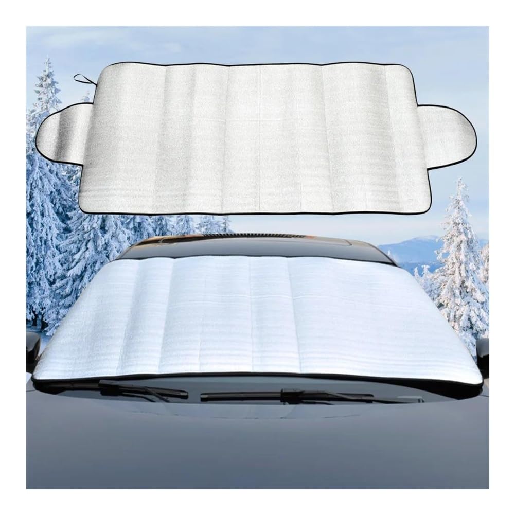 Auto Scheibenabdeckung Universal Auto Winter Schnee Abdeckung Windschutzscheibe Sonnenschirm Im Freien wasserdichte Anti EIS Frost Auto Protector Autos Außen Abdeckung Windschutzscheibe Abdeckung von CNMVCJSAR