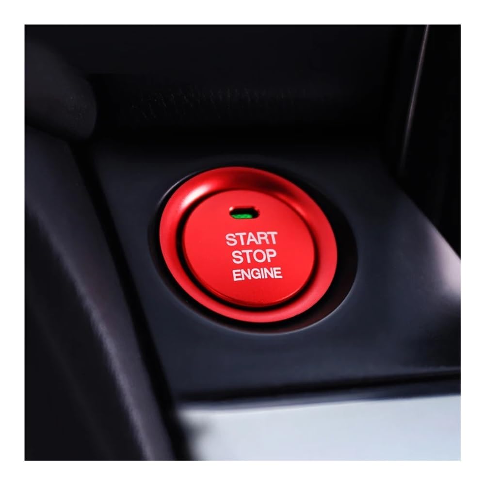 Auto Interieur Zubehör Auto Styling Motor Start Stop Taste Ring Abdeckung Innen Dekorative Trim Für Mazda 3 Für Axela CX-3 CX-4 CX-5 von CNSJSS