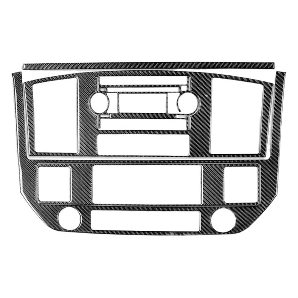 Auto Interieur Zubehör Für Ram 1500 2006-2008 2500/3500 2006-2009 Carbon Fiber Auto Zentrale Radio Temperatur Bedienfeld Set Trim Teile von CNSJSS