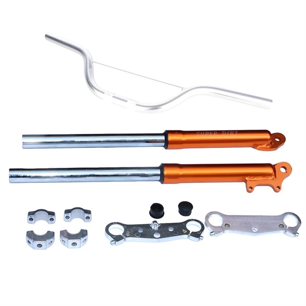 CNSJSS Fahrrad Dämpfer Motorrad 22mm 7/8 "Aluminium Lenker Vorne Stoßdämpfer Suspension Kit Für 47cc 49cc Dirt Pit Bike Moped Superbike Motorrad-Stoßdämpfer von CNSJSS