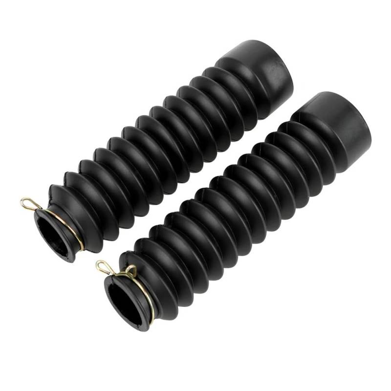 CNSJSS Fahrrad Dämpfer Universal Motorrad Staubdicht Sleeve Schutz Dämpfung 2 Stücke Front Shock Absorber Staubschutz Gamaschen Gators Stiefel Gummi Universal Motorrad-Stoßdämpfer von CNSJSS