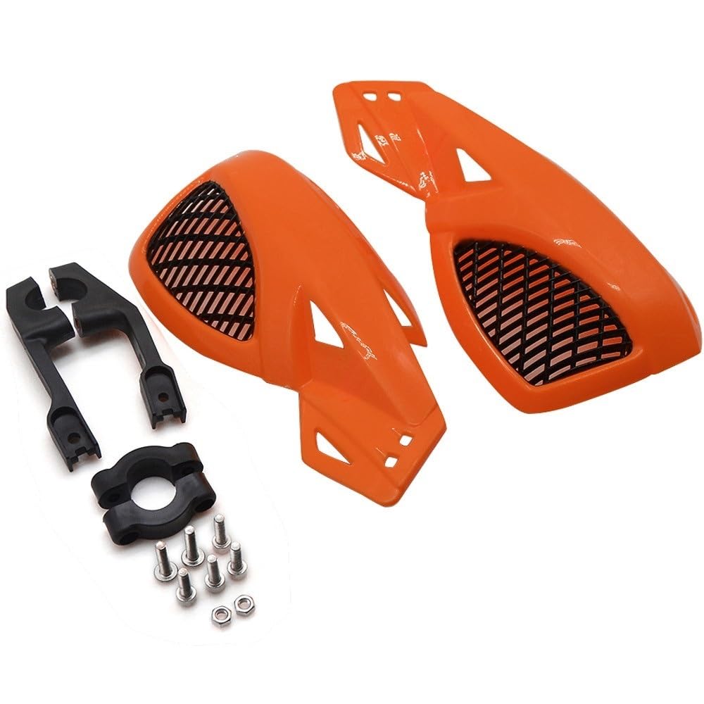 CNSJSS Motorrad-Lenker-Handschützer Motorrad Hand Guard Protector Windschutzscheibe Handschutz Motorrad Motocross Roller Schutzhülle Griff Motor von CNSJSS