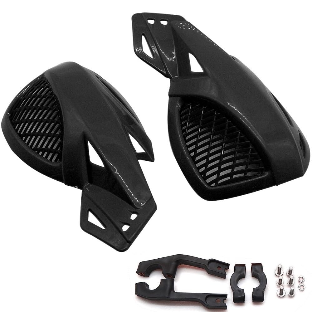 CNSJSS Motorrad-Lenker-Handschützer Motorrad Hand Guard Protector Windschutzscheibe Handschutz Motorrad Motocross Roller Schutzhülle Griff Motor von CNSJSS