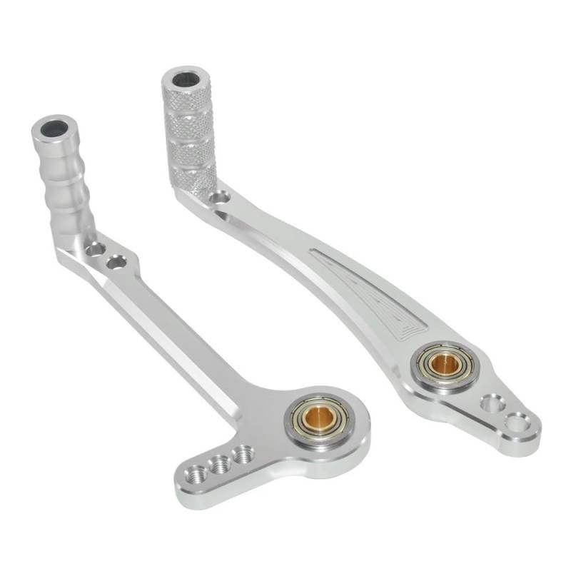 Motorrad Pedalbaugruppe Motorrad Einstellbare Dual Lager Shifter Schalthebel Pedal mit Toe Pegs Kit Für Fußrastenanlage Hinten Set von CNSJSS