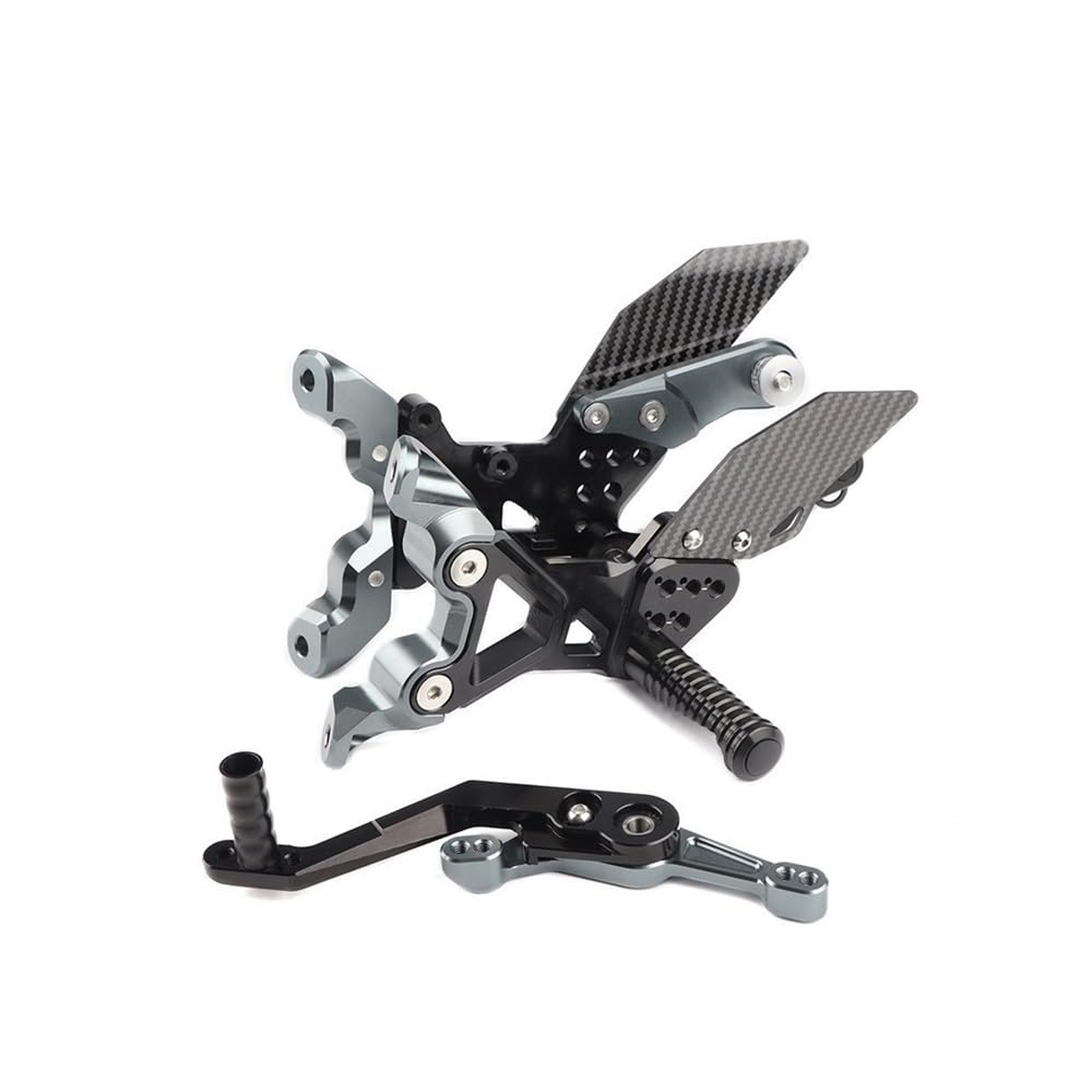 Motorrad Pedalbaugruppe Motorrad Fußstütze Einstellbare Hinten Sets Fußrasten Stützen Für S1000RR S 1000 RR 2019-2023 Fußrastenanlage Pedal Rest Fußrasten von CNSJSS