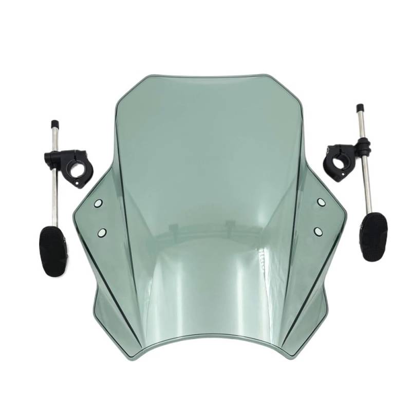 Motorrad Windschutzscheibe Für VT750S VT 750S VT750 S Windschutzscheibe Universal Motorrad Windabweiser Clamp-On Variable ABS Windschutzscheibe Spoiler von CNSJSS