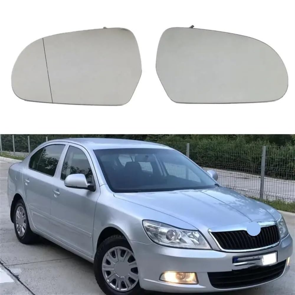 Spiegelglas Elektrisches Seitenspiegelglas Für Skoda Für Octavia Für A6 Für MK2 Limousine & Combi 2009 2010 2011 2012 2013 Auto-Styling Außenspiegel Verstellbar Geeignet von CNSJSS