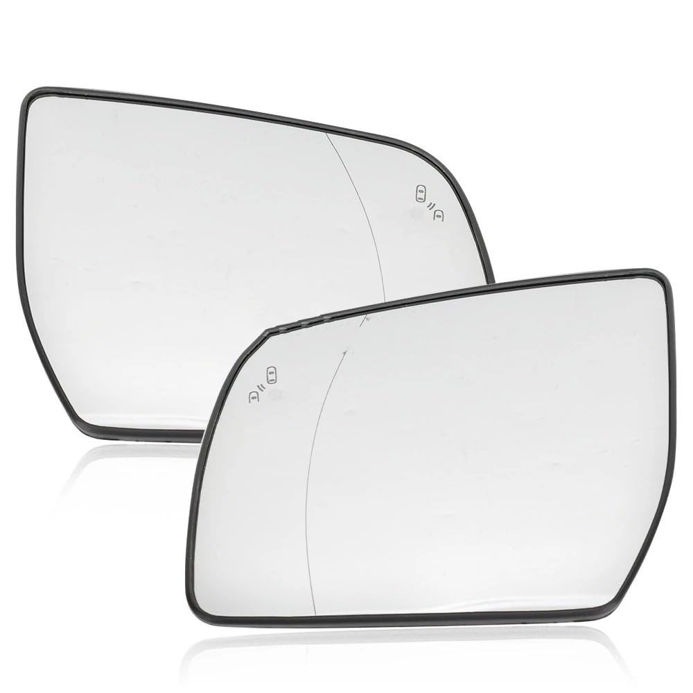 Spiegelglas Rückspiegelglas Für Ford Für Ra&nger Für PX1 Für PX2 2015-2021 Für Shaker Für UA 2015-2021 Tote Winkel Türflügel Autoteil Außenspiegel Verstellbar Geeignet von CNSJSS