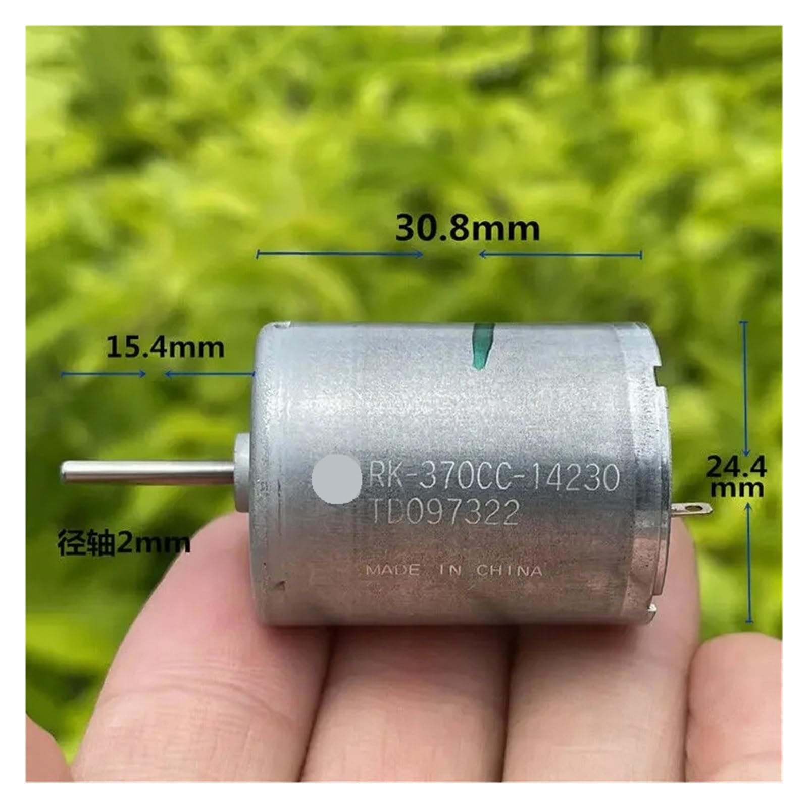 370 DC electronic starter RK-370CC-14230 12V 18V 24V 30V 20700RPM High Speed Carbon Brush DC electronic starter Motor Drivers von CNTUSRXT