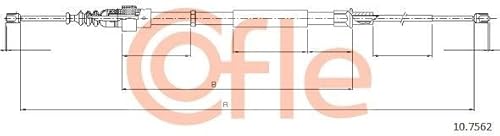 COFLE Handbremsseil 10.7562 Hinten Links, Hinten Rechts 1617/1055mm von COFLE