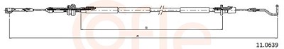 Cofle Gaszug [Hersteller-Nr. 11.0639] für VW von COFLE