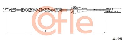 Cofle Seilzug, Feststellbremse [Hersteller-Nr. 11.5763] für Opel von COFLE