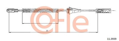 Cofle Seilzug, Feststellbremse [Hersteller-Nr. 11.5939] für Opel von COFLE