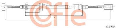 Cofle Seilzug, Feststellbremse [Hersteller-Nr. 12.3725] für Iveco von COFLE