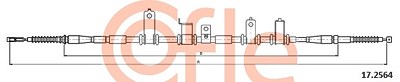 Cofle Seilzug, Feststellbremse [Hersteller-Nr. 17.2564] für Hyundai von COFLE