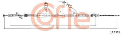 Cofle Seilzug, Feststellbremse [Hersteller-Nr. 17.2583] für Hyundai von COFLE