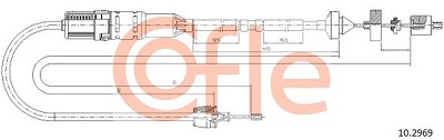 Cofle Seilzug, Kupplungsbetätigung [Hersteller-Nr. 10.2969] für Renault von COFLE