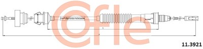Cofle Seilzug, Kupplungsbetätigung [Hersteller-Nr. 11.3921] für Citroën, Fiat, Lancia, Peugeot von COFLE