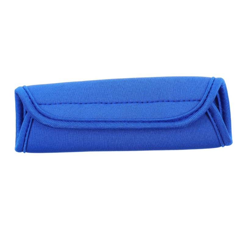 COLLBATH Armlehnenschutz Griff aus tragen Träger Reisetaschen für Damen, Handgepäck Reiseutensilien gepolstert Koffergurt Auto Gepäck Zubehör Handschützer reisekoffer zubehör Neopren Blue von COLLBATH