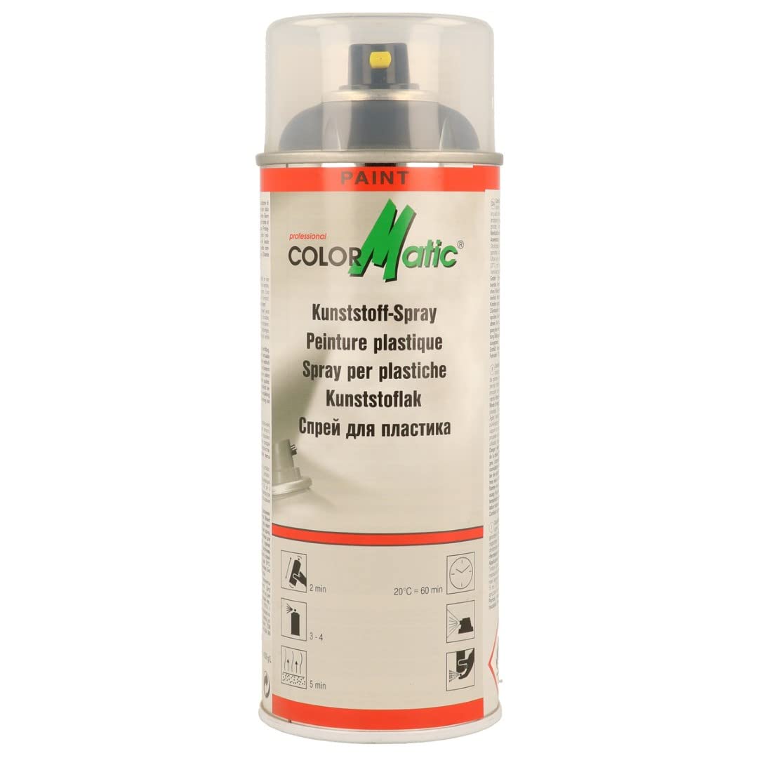 ColorMatic 115097 Kunststoff-Spray dunkelanthrazit seidenmatt 400 ml von COLORMATIC