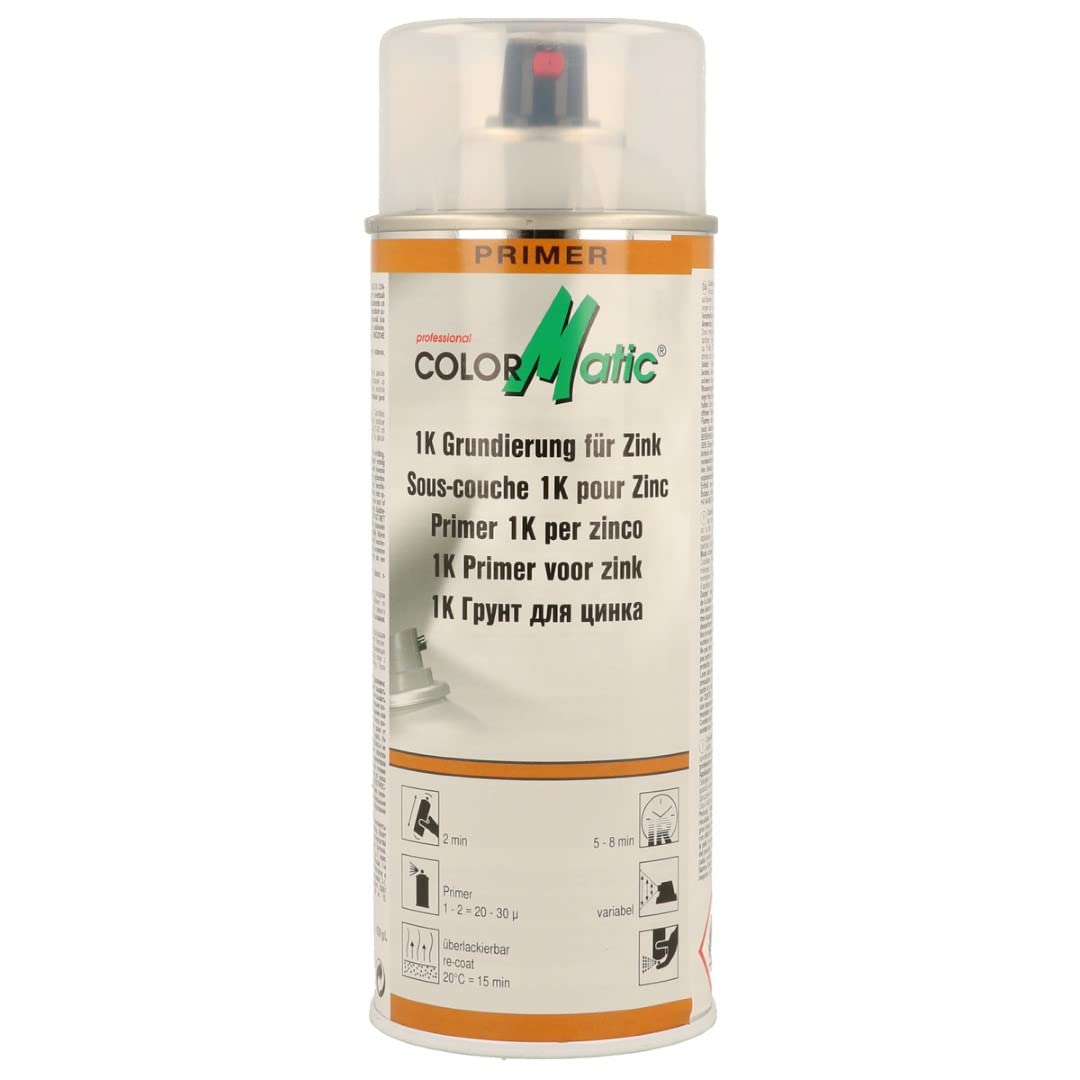 ColorMatic 190285 1K Grundierung für Zink 400 ml von COLORMATIC