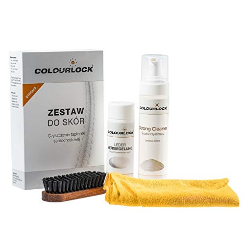 COLOURLOCK Zestaw Strong do czyszczenia i konserwacji tapicerki skórzanej von COLOURLOCK