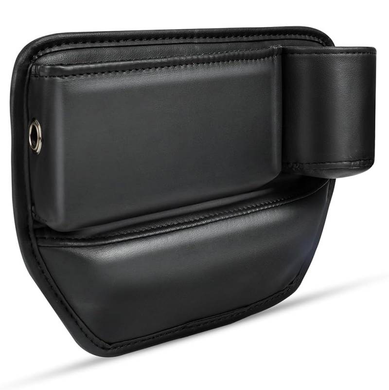 COLZYTLI Multifunktionen Autositz Gap Organizer Aufbewahrungsbox Tasche Universal Wallet Schlüssel Kartenbecher Telefonhalter Auto Innenraumzubehör,Copilot von COLZYTLI