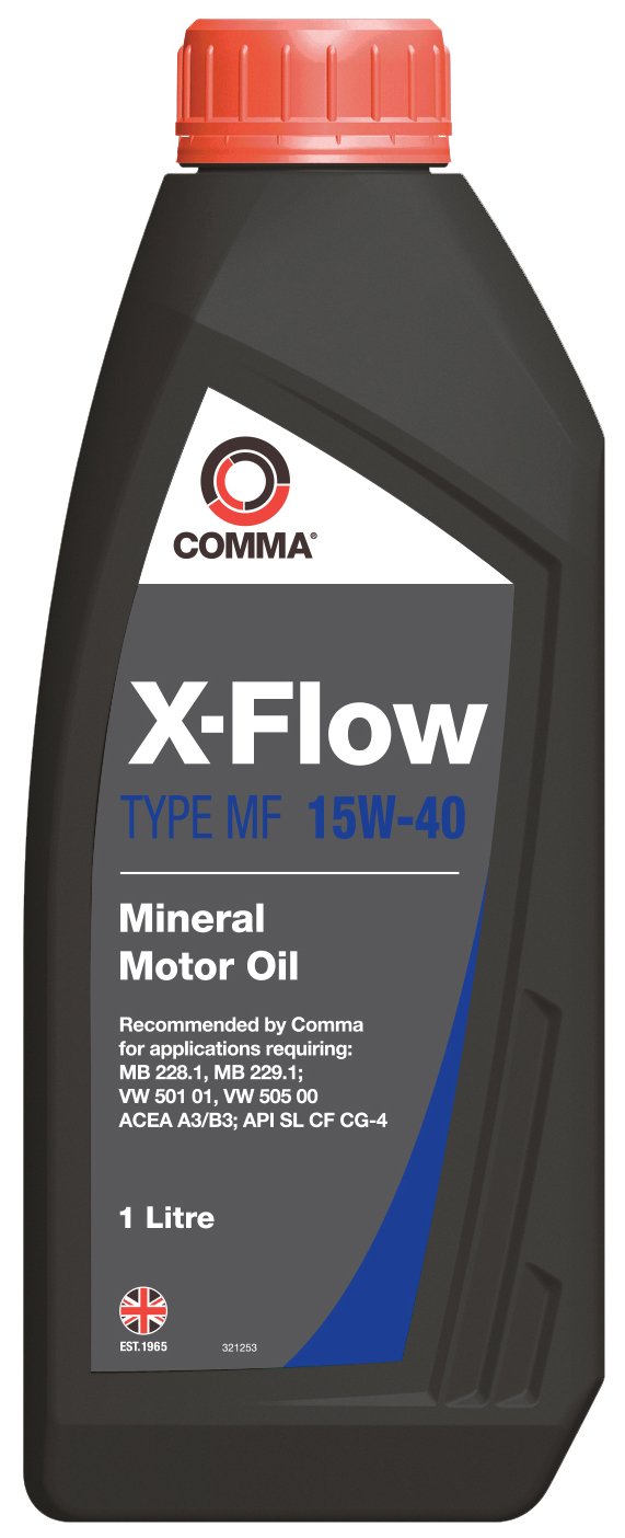 Comma XFMF1L X-Flow Type MF 15W-40 Mineral Motoröl 1 L von COMMA