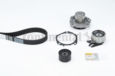 Continental Ctam Wasserpumpe + Zahnriemensatz [Hersteller-Nr. CT1155WP1] für Jeep, Lancia, Alfa Romeo, Fiat, Opel, Suzuki von CONTINENTAL CTAM