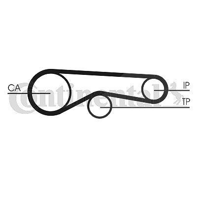 Continental Ctam Zahnriemensatz [Hersteller-Nr. CT1239K1] für Citroën, Jaguar, Land Rover, Peugeot von CONTINENTAL CTAM