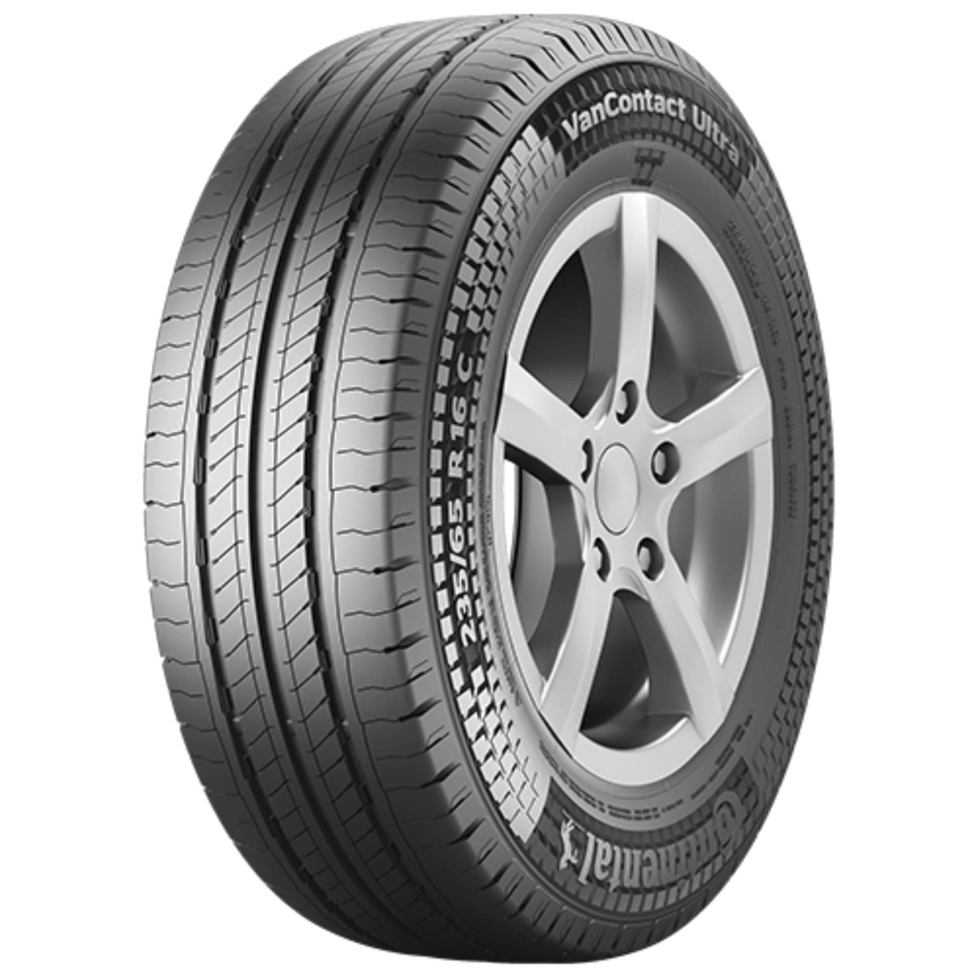 CONTINENTAL VanContact Ultra - 195/75 R16 110R - A/B/71dB - Sommerreifen (Van/Transporter) von Continental