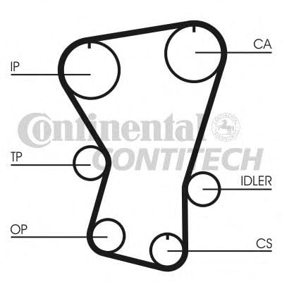 CONTITECH 6503039000 Für Zahnriemen von CONTITECH